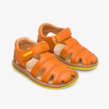 Camper Dark Orange Sandals Kids - Bicho Online Ireland | KHYBM1782